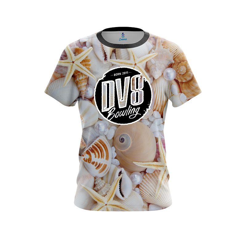 DV8 Seashells CoolWick Bowling Jersey