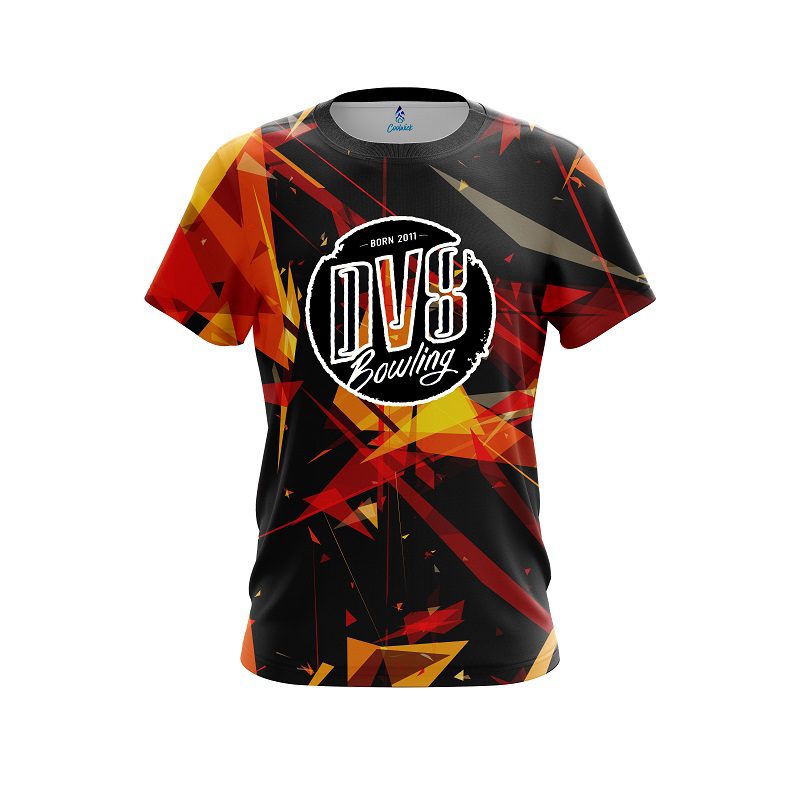 DV8 Shattered Shapes CoolWick Bowling Jersey