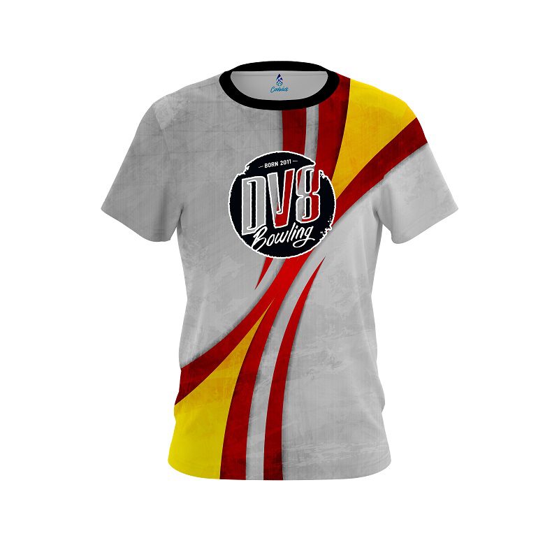 DV8 Spike Red CoolWick Bowling Jersey