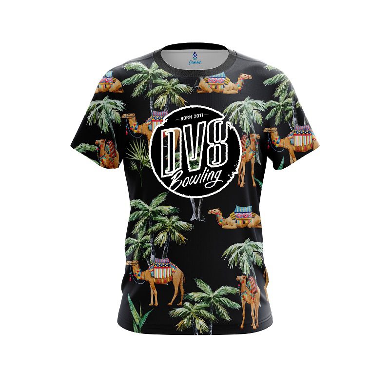 DV8 Tropical Camel CoolWick Bowling Jersey