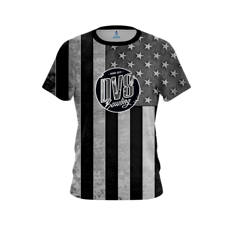 DV8 USA Steel Flag CoolWick Bowling Jersey