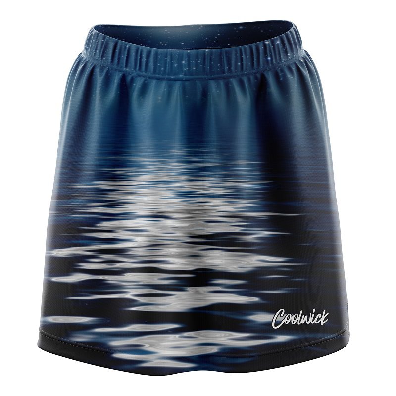 Dark Seas CoolWick Bowling Skort
