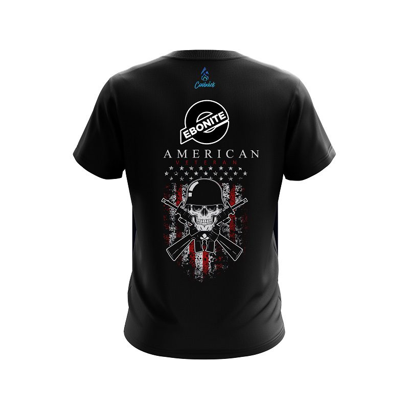 Ebonite American Veteran CoolWick Bowling Jersey - Image 2
