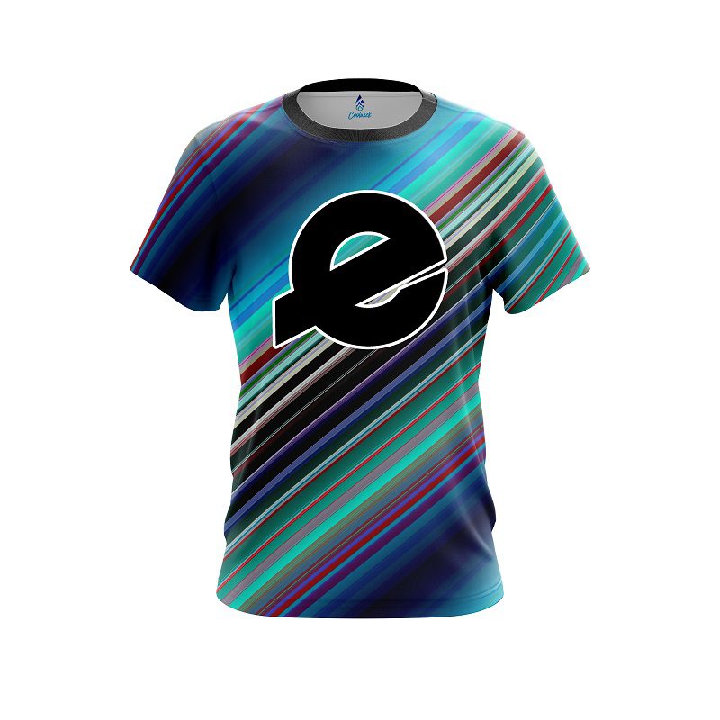 Ebonite Candy Stripe CoolWick Bowling Jersey