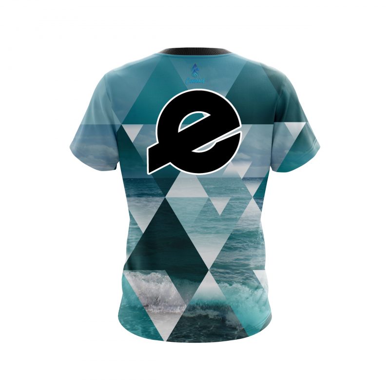 Ebonite Diamond Waves CoolWick Bowling Jersey - Image 2