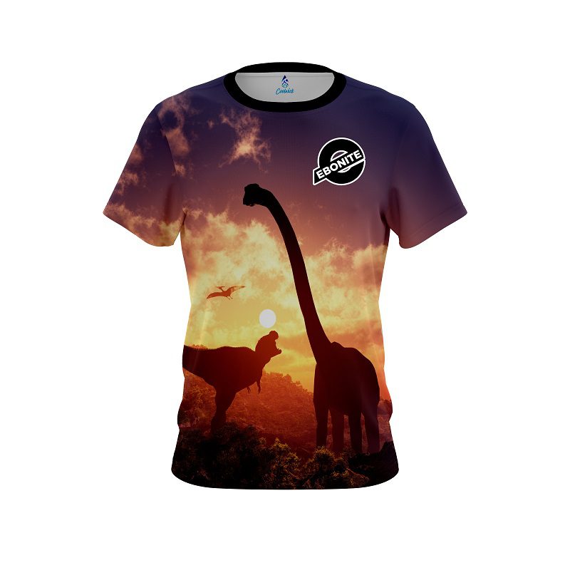 Ebonite Dinosaur Forest Escape CoolWick Bowling Jersey