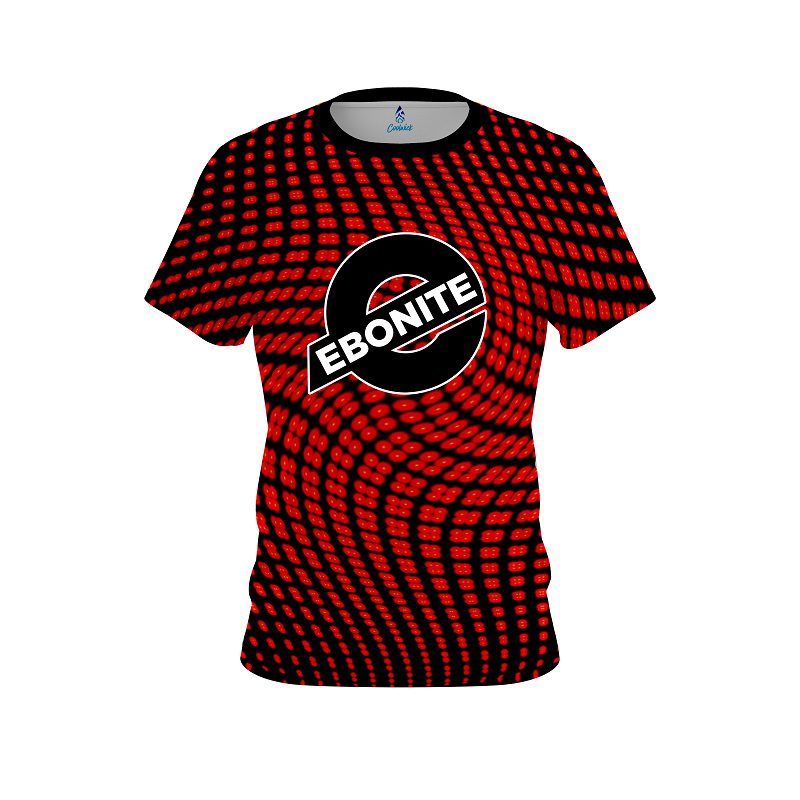 Ebonite Dyanamic Flux Red CoolWick Bowling Jersey