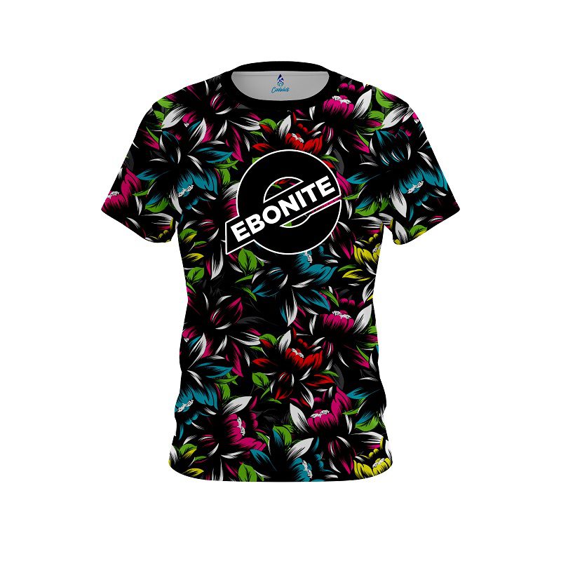 Ebonite Flower Bloom CoolWick Bowling Jersey