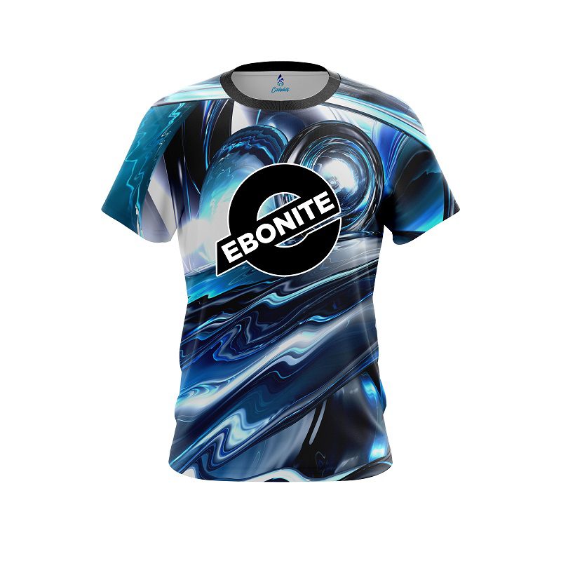 Ebonite Futuristic Plasma Waves CoolWick Bowling Jersey
