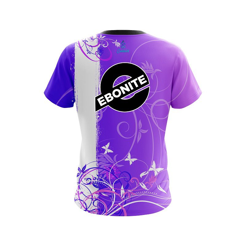 Ebonite Garden Bloom CoolWick Bowling Jersey - Image 2