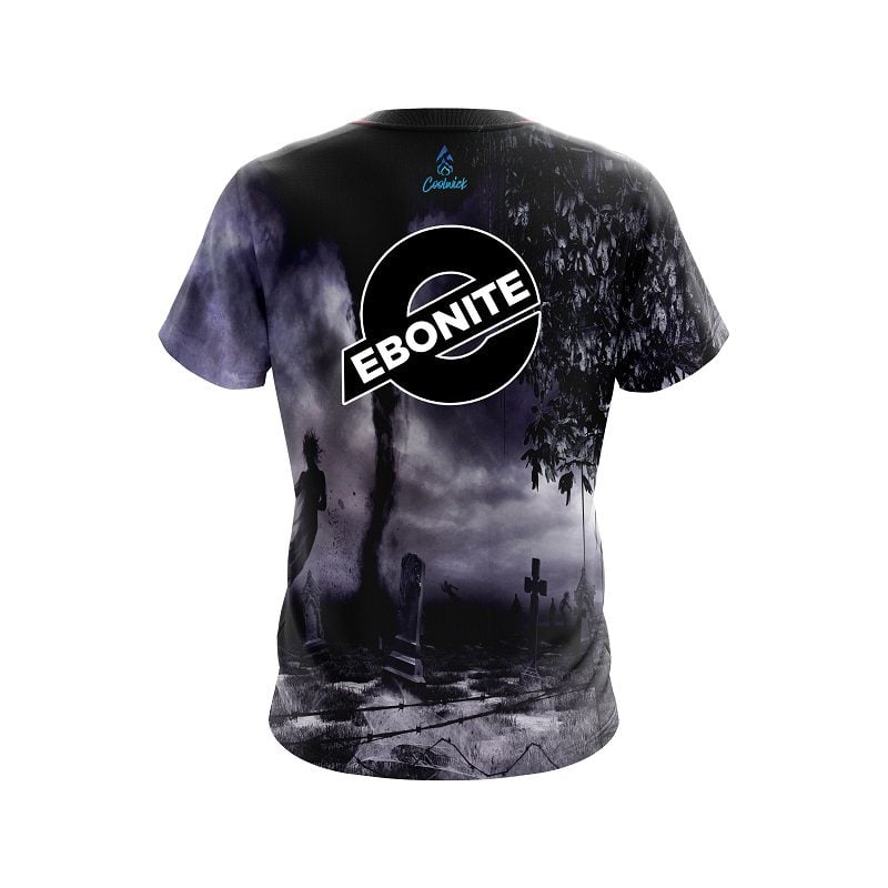 Ebonite Ghost Cemetery CoolWick Bowling Jersey - Image 2