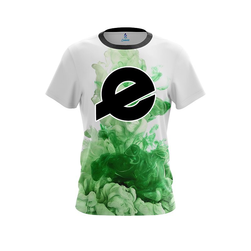 Ebonite Green ink Splash CoolWick Bowling Jersey