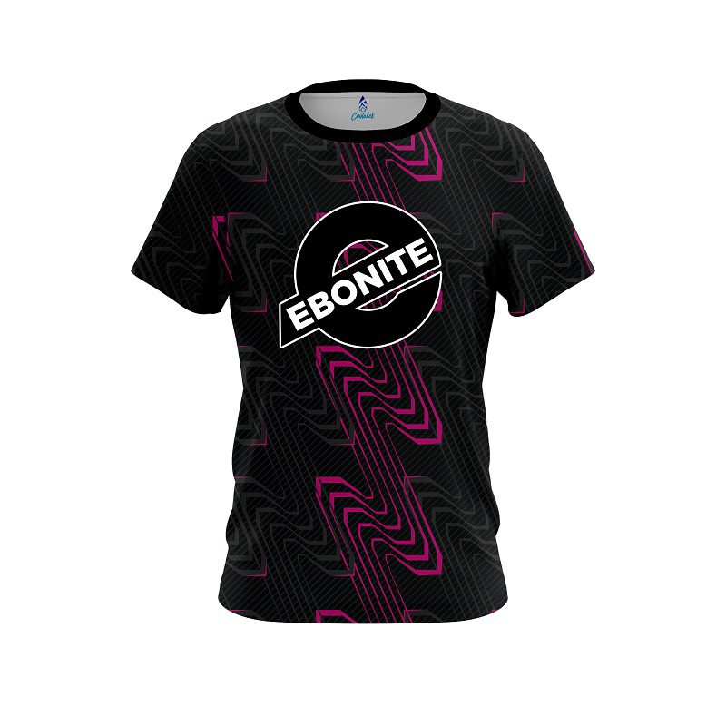 Ebonite Halftone Extreme Pink CoolWick Bowling Jersey