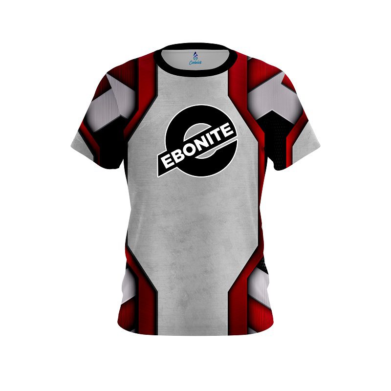 Ebonite Iron Red CoolWick Bowling Jersey