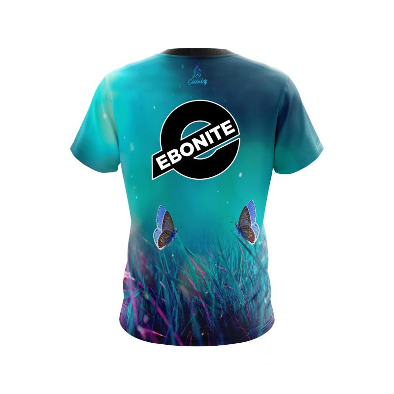 Ebonite Meadow Butterfly Dreams CoolWick Bowling Jersey - Image 2