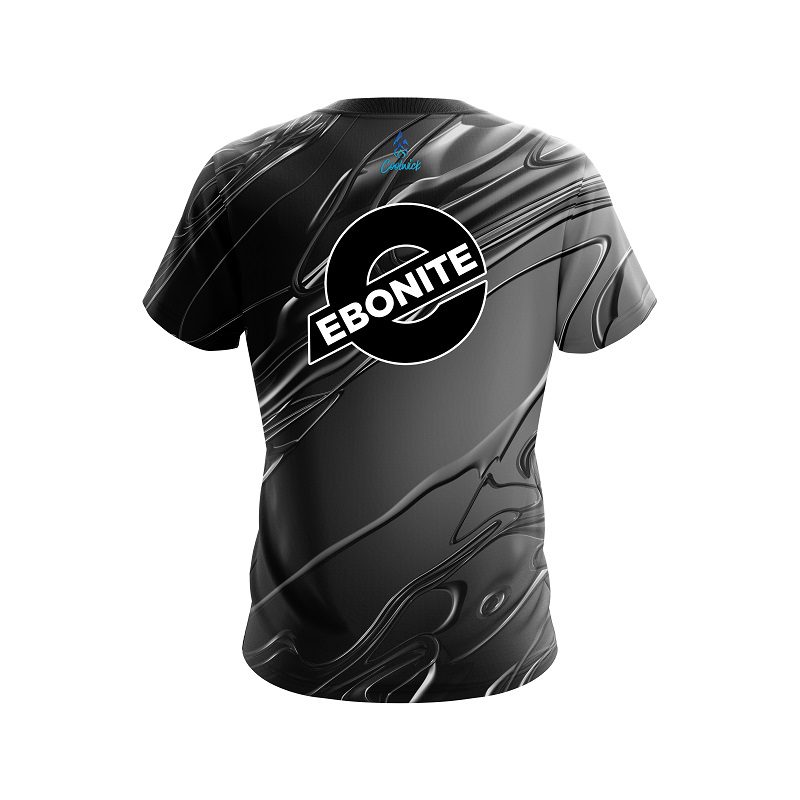 Ebonite Melting Silver CoolWick Bowling Jersey - Image 2