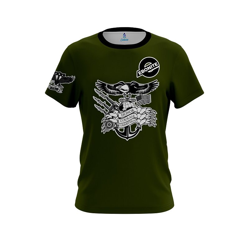 Ebonite Military Honor CoolWick Bowling Jersey