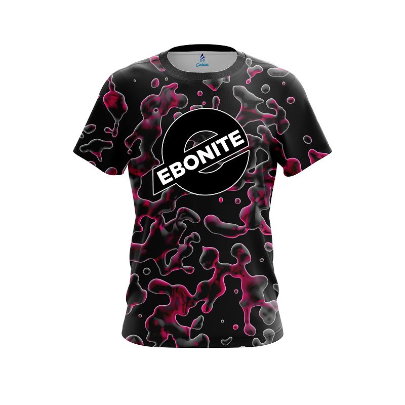 Ebonite Pink Flowing Fluid CoolWick Bowling Jersey