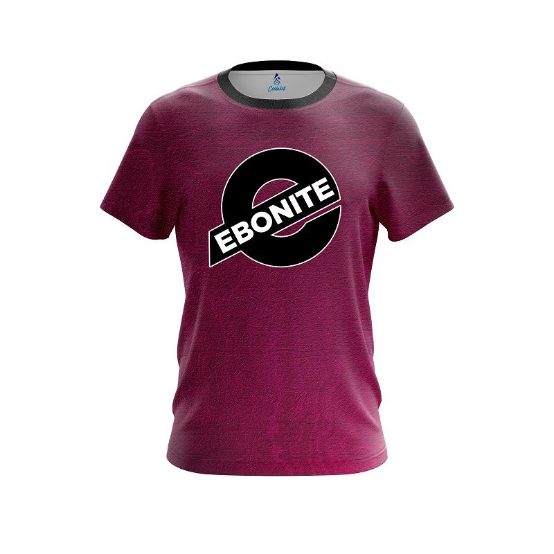 Ebonite Pink Grunge Canvas CoolWick Bowling Jersey