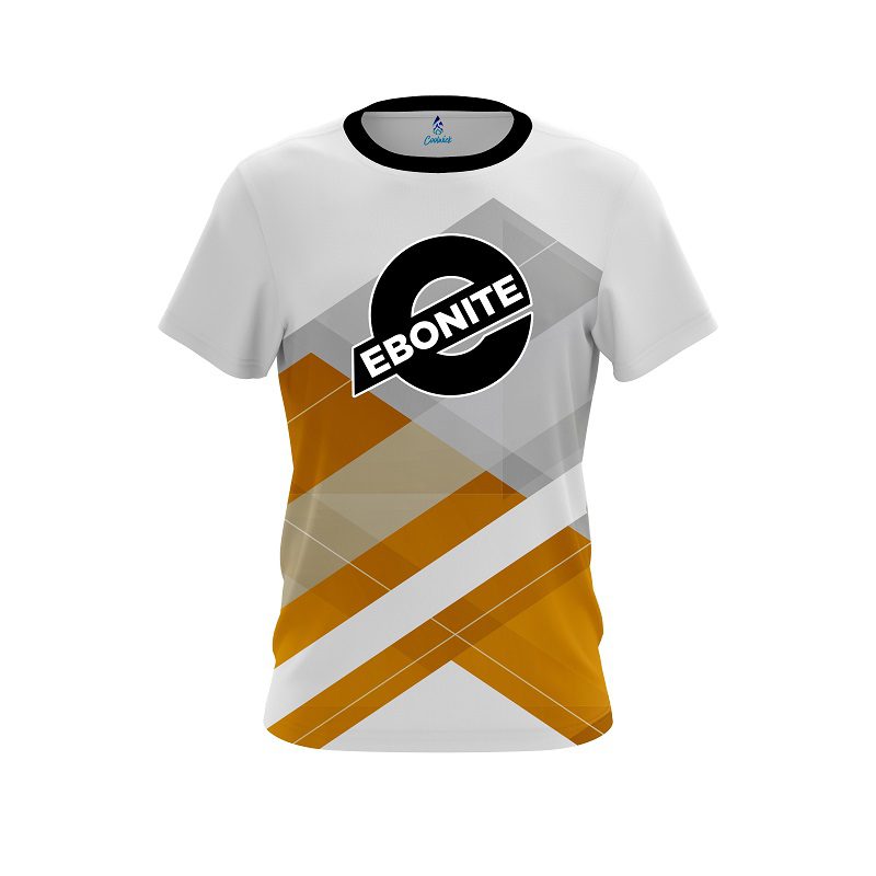 Ebonite Racing Orange CoolWick Bowling Jersey