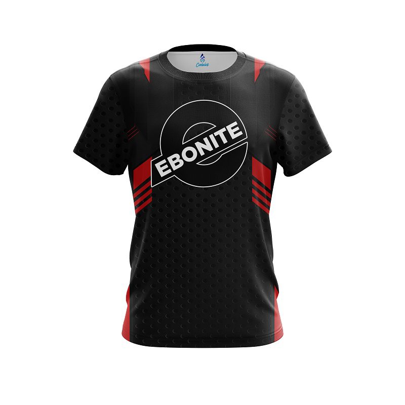 Ebonite Red Steel CoolWick Bowling Jersey