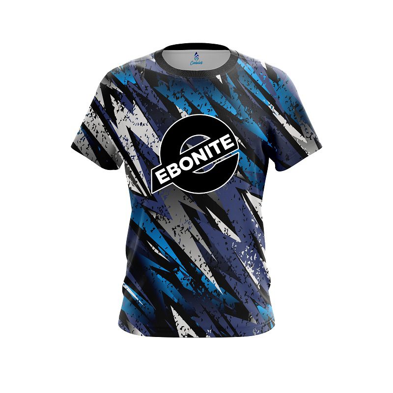 Ebonite Retro Zig Zag CoolWick Bowling Jersey