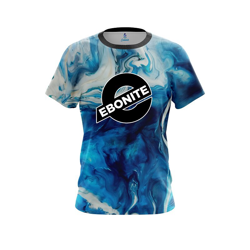 Ebonite Sea Splash CoolWick Bowling Jersey