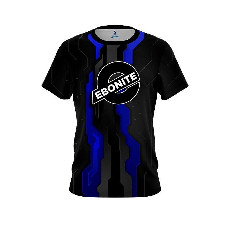 Ebonite Sport Technology Blue CoolWick Bowling Jersey