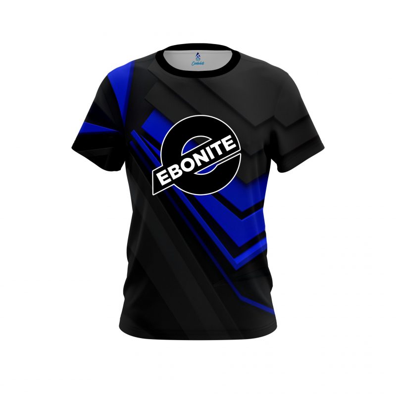Ebonite Steaming Dynamic Blue CoolWick Bowling Jersey