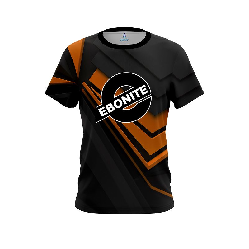 Ebonite Steaming Dynamic Orange CoolWick Bowling Jersey