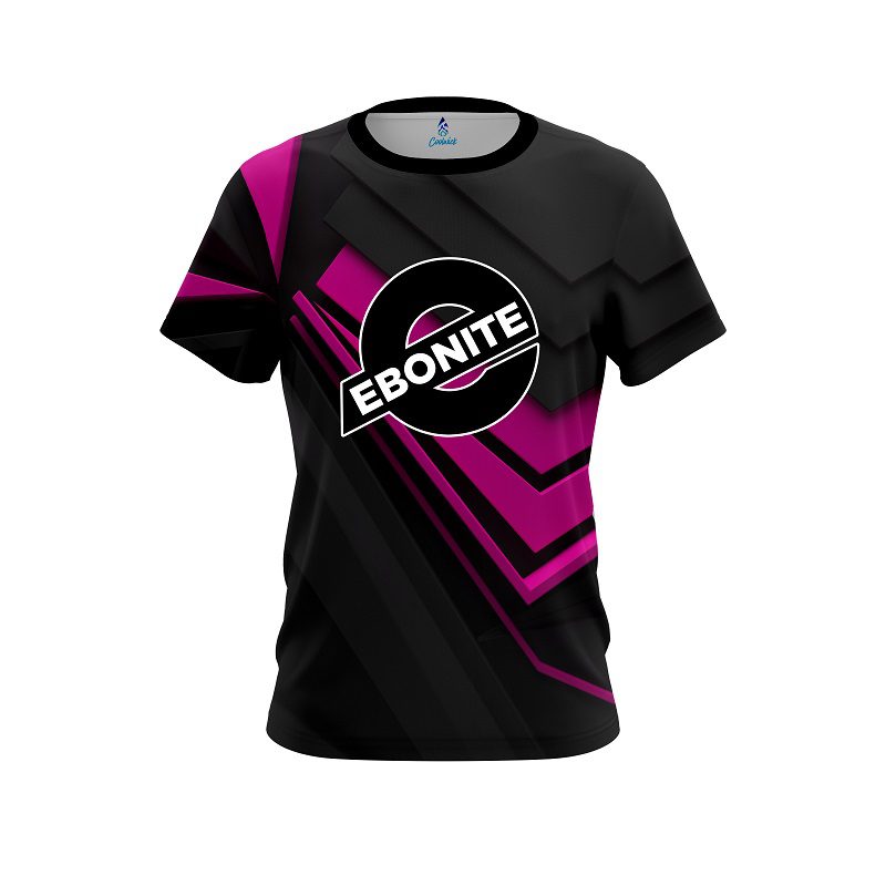 Ebonite Steaming Dynamic Pink CoolWick Bowling Jersey