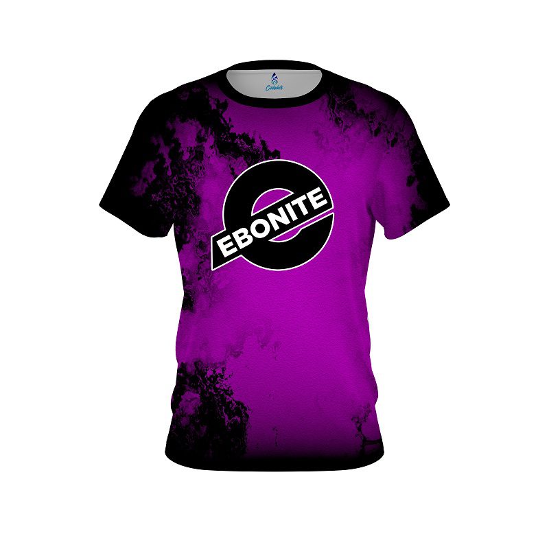 Ebonite Toxic Rugged Smoke Purple CoolWick Bowling Jersey