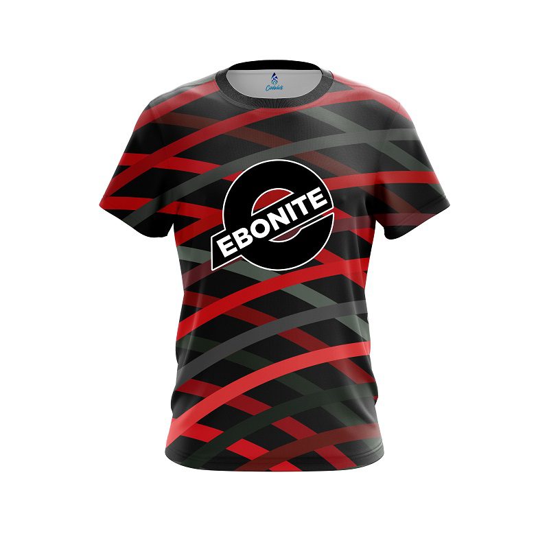 Ebonite Turmoil Red CoolWick Bowling Jersey