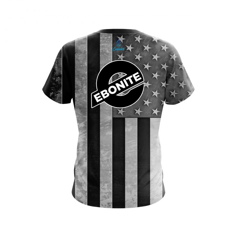 Ebonite USA Steel Flag CoolWick Bowling Jersey - Image 2