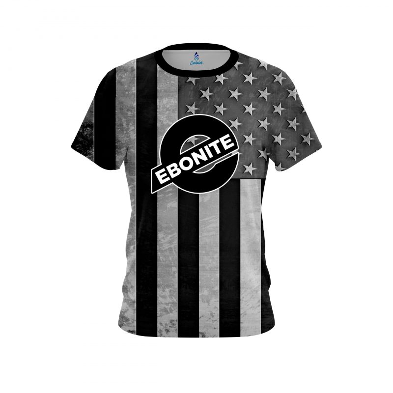 Ebonite USA Steel Flag CoolWick Bowling Jersey