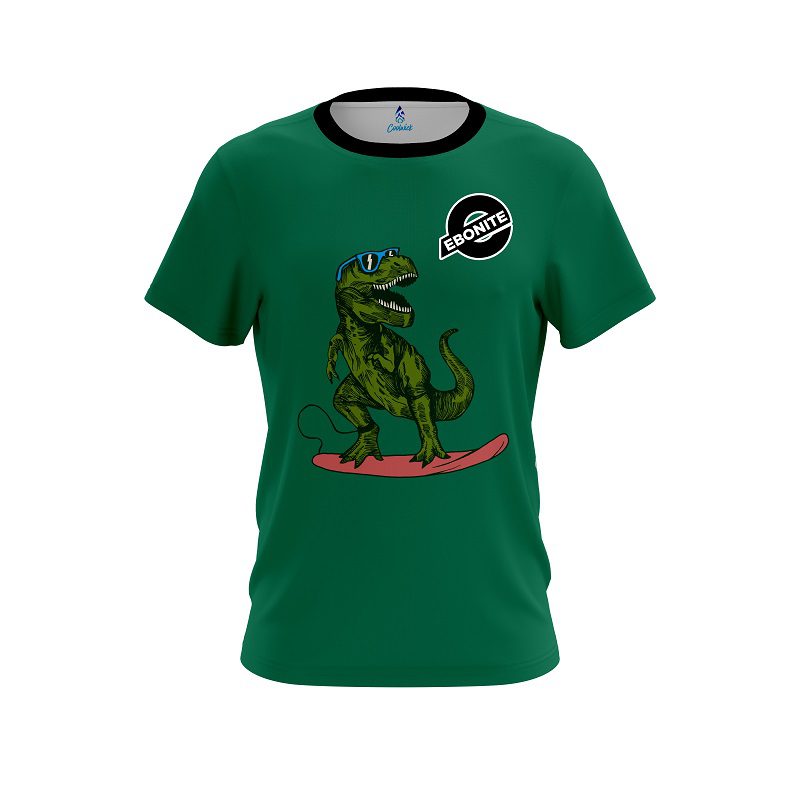 Ebonite Wild Rex Surf CoolWick Bowling Jersey