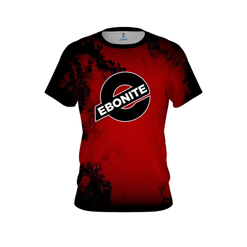 Ebonite Toxic Rugged Smoke Red CoolWick Bowling Jersey