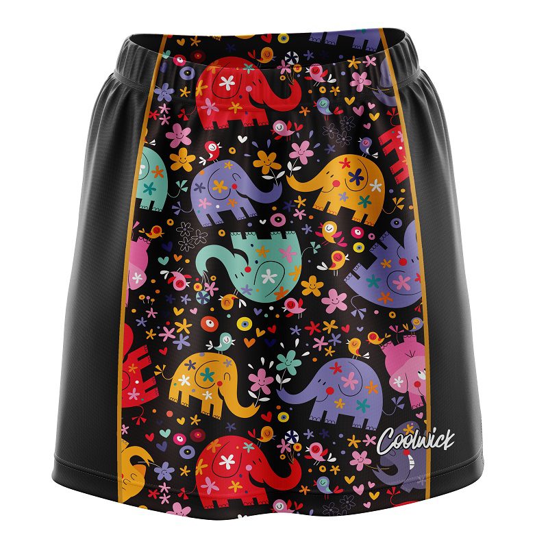 Elephant Love CoolWick Bowling Skort