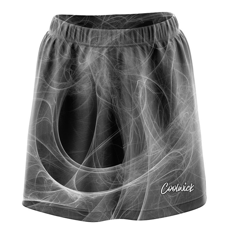 Liquid Energy Swirls Black CoolWick Bowling Skort