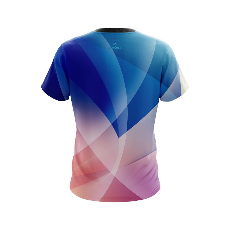 Plain Energy Twist CoolWick Bowling Jersey - Image 2