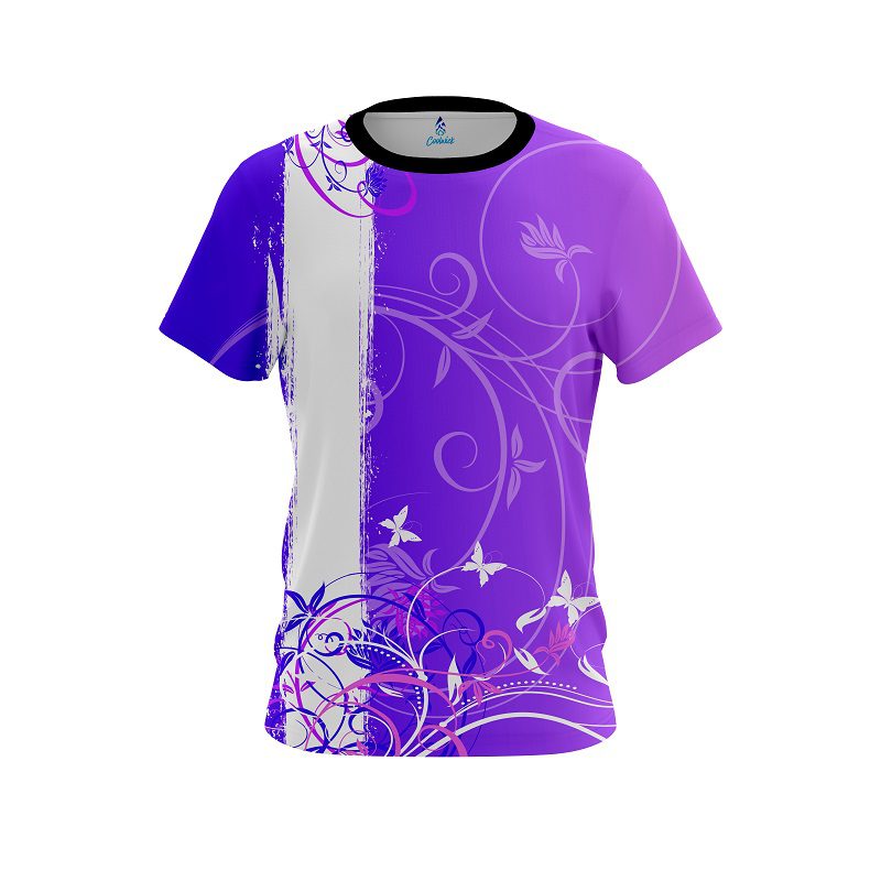 Plain Garden Bloom CoolWick Bowling Jersey