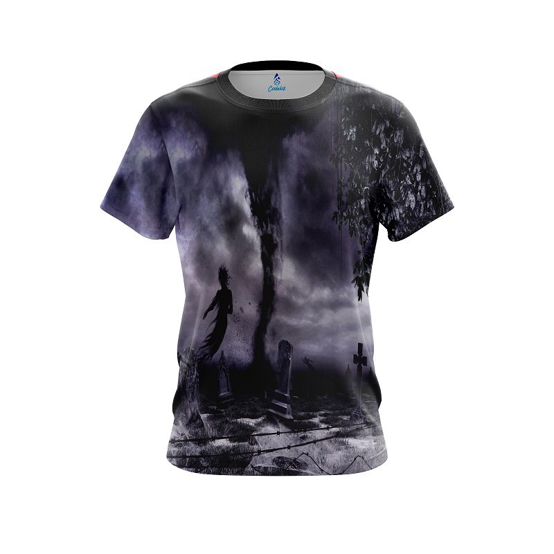 Plain Ghost Cemetery CoolWick Bowling Jersey