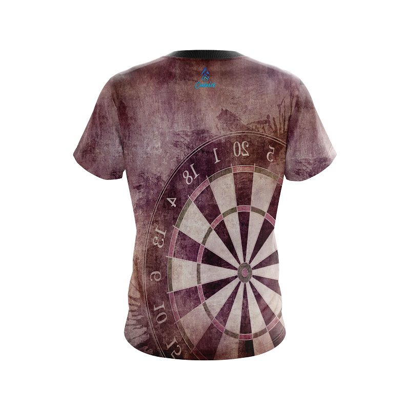 Plain Grunge Darts CoolWick Bowling Jersey - Image 2