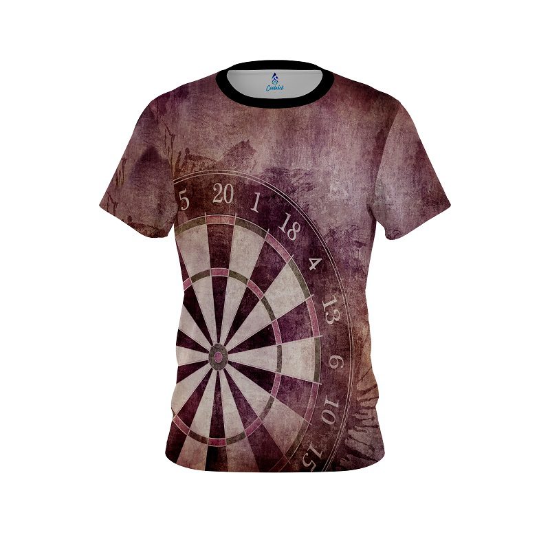 Plain Grunge Darts CoolWick Bowling Jersey
