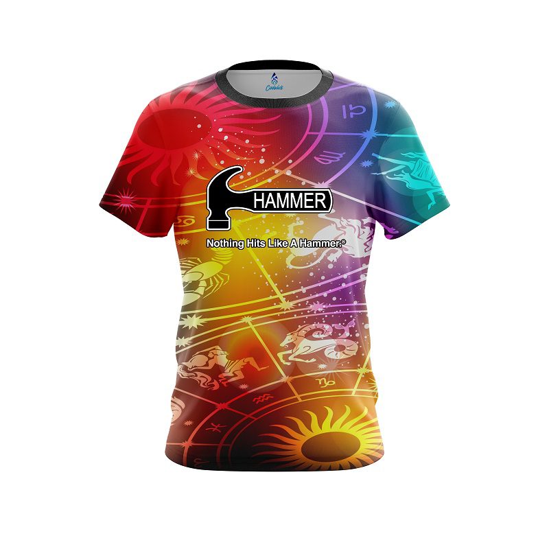 Hammer Astrological Signs CoolWick Bowling Jersey
