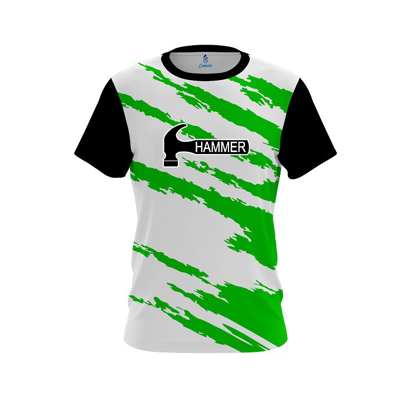 Hammer Athlete Bolt Green CoolWick Bowling Jersey