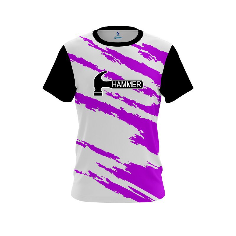 Hammer Athlete Bolt Purple CoolWick Bowling Jersey