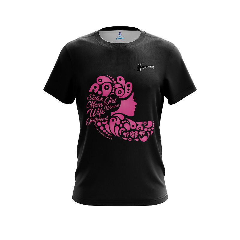 Hammer Breast Cancer Family Bond CoolWick Bowling Jersey