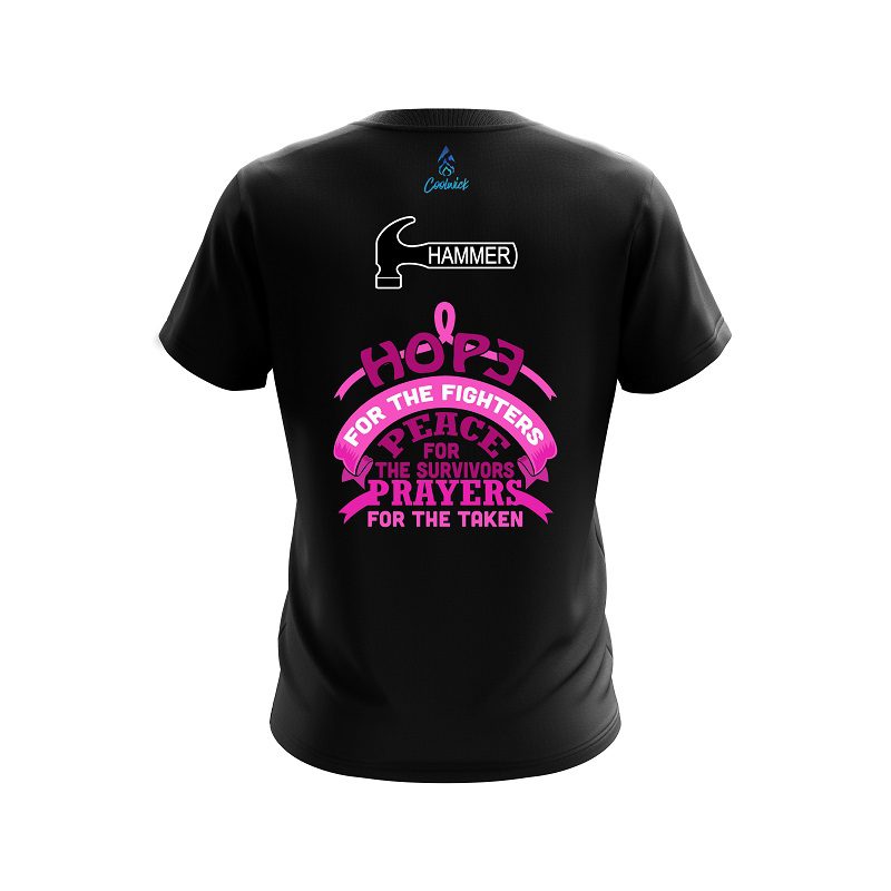 Hammer Breast Cancer Hope CoolWick Bowling Jersey - Image 2