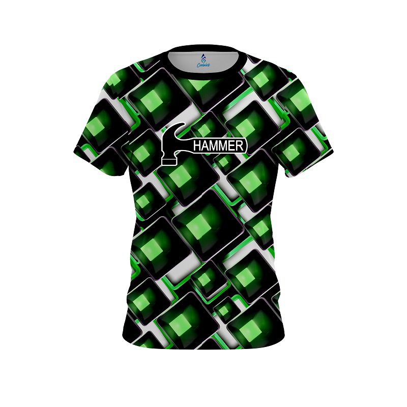 Hammer Conception Green CoolWick Bowling Jersey